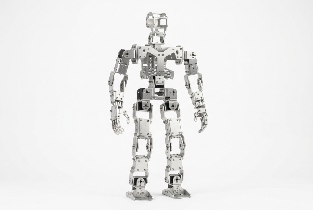 17-DOF Biped Humanoid Skeleton