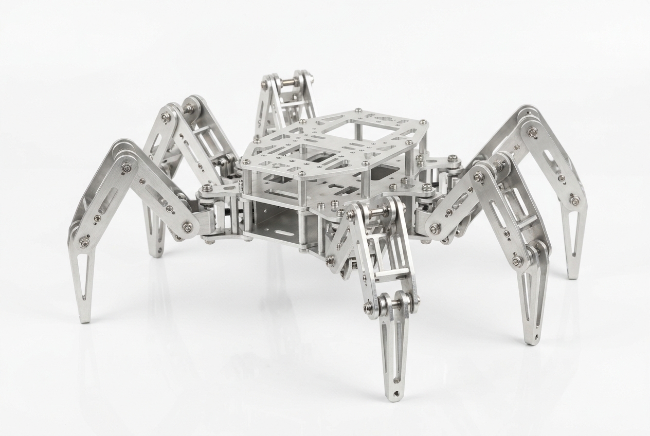 18-DOF Hexapod Robot Skeleton